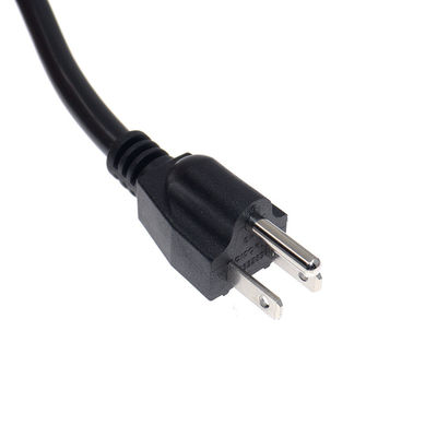 کیفیت  OEM UL Power Cord 3pin Pure Copper Core SJT SVT  SJTW SJTO Cable کارخانه