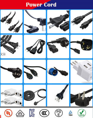 کیفیت  Argentina SAA Power Cord IEC Female BS Male For Computer Laptop کارخانه