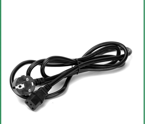 سیم برق 2 پین اروپایی IEC 60320 C15 VDE CEE7/7 Schuko Plu